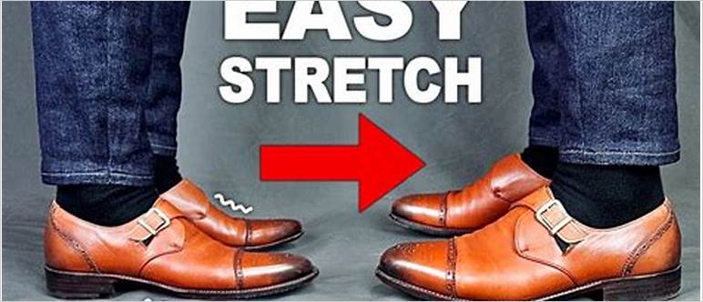 Stretch a leather shoe